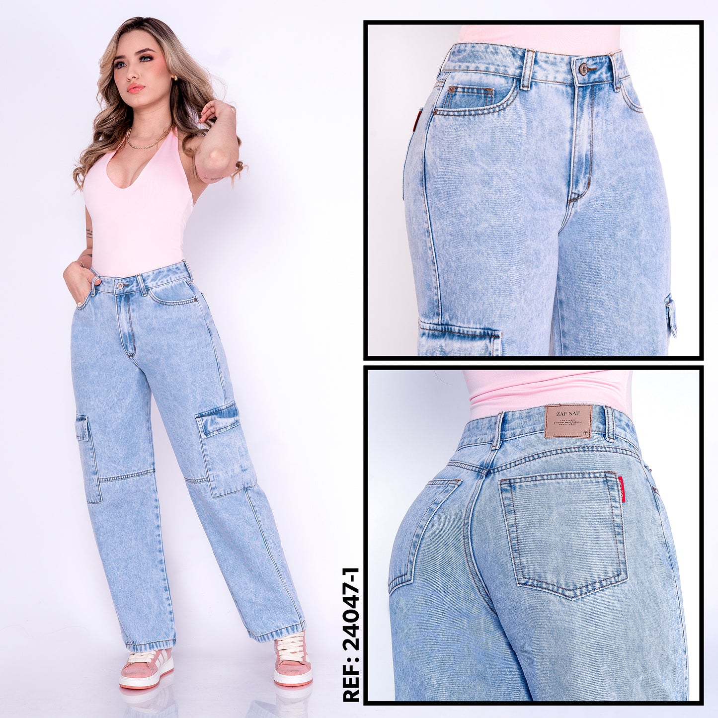 Cargo wide leg