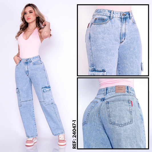 Cargo wide leg