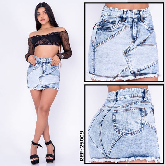 Falda patchwork